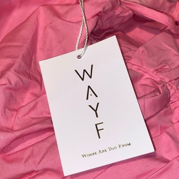 New WAYF Pink mini dress - Picture 5 of 8